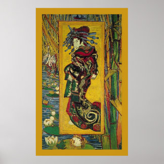 De Courtisane by Vincent van Gogh Poster