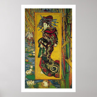 De Courtisane by Vincent van Gogh Poster