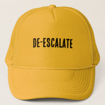 "DE-ESCALATE" | One-Word Phrase |