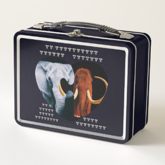 De-Extinction Wooly Mammoth  Metal Lunch Box