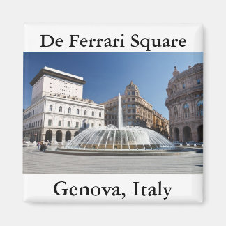 De Ferrari Square, Genoa, Italy Magnet