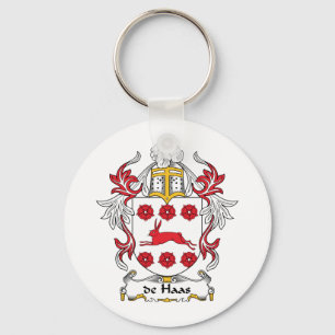 de Haas Family Crest Key Ring