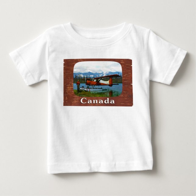 De Havilland Beaver Floatplane Baby T-Shirt (Front)