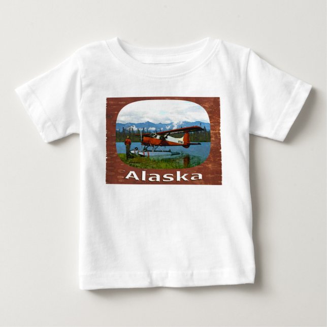De Havilland Beaver Floatplane Baby T-Shirt (Front)