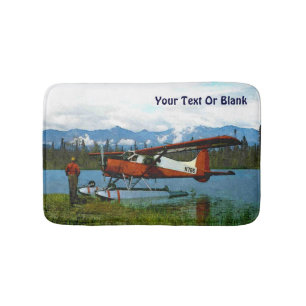 De Havilland Beaver Floatplane Bath Mat