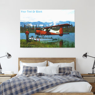 De Havilland Beaver Floatplane Canvas Print