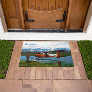 De Havilland Beaver Floatplane Doormat