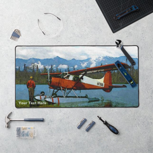 De Havilland Beaver Floatplane - US Desk Mat (Workstation)