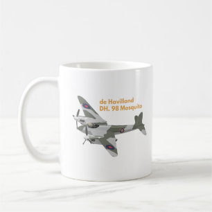 de Havilland DH.98 Mosquito British WW2 Aeroplane Coffee Mug