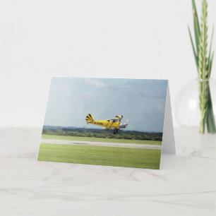 De Havilland Tiger Moth Card