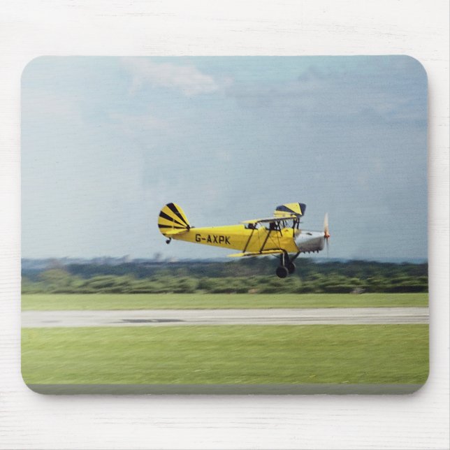 De Havilland Tiger Moth Mouse Mat (Front)