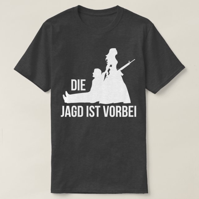 De Hunt Is Past Young T-Shirt (Design Front)