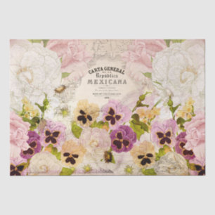 De La Republica Mexicana Decoupage Tissue Paper