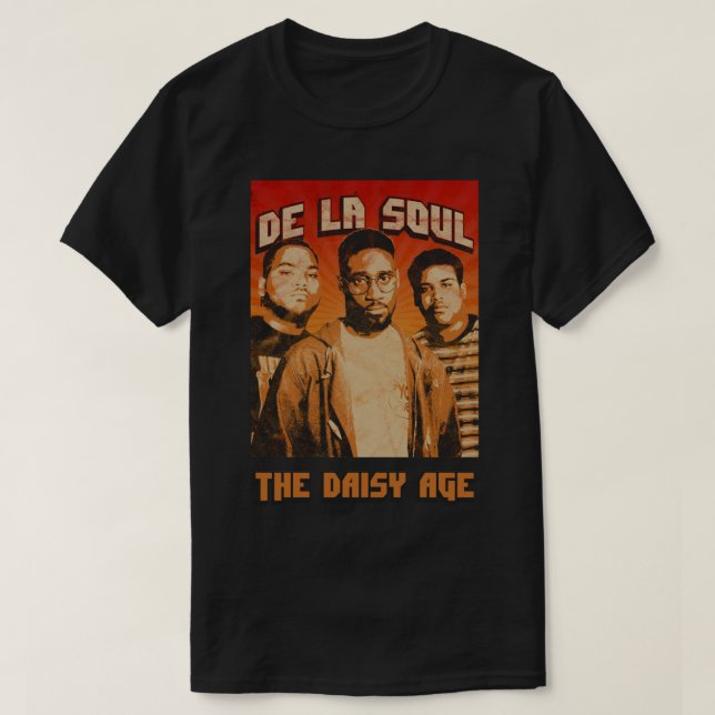 De La Soul Old School Hip Hop Classic T-Shirt (Design Front)