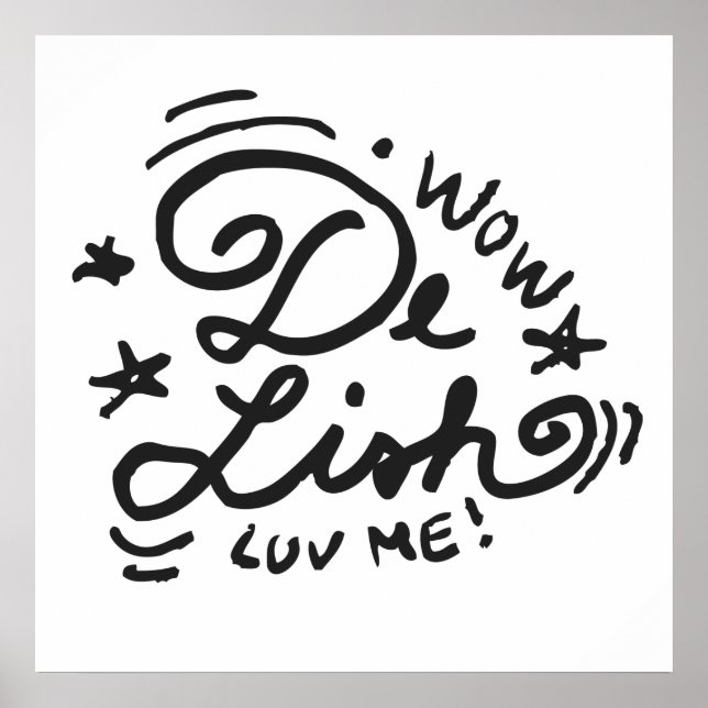 De Lish 1 Poster (Front)