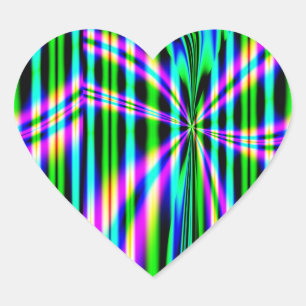 De-Looped Heart Sticker