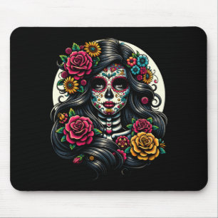 De Los Muertos La Catrina Day Of The Government Mouse Mat