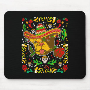 De Mayo Frenchie Sombrero French Bulldog May 5th  Mouse Mat