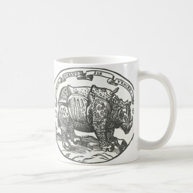 de Medici's Rhinoceros Coffee Mug (Right)