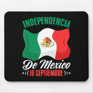 De Mexico 16 Septiembre Mexican Independence Mouse Mat