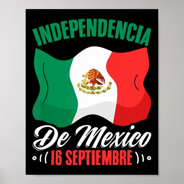 De Mexico 16 Septiembre Mexican Independence  Poster (Front)