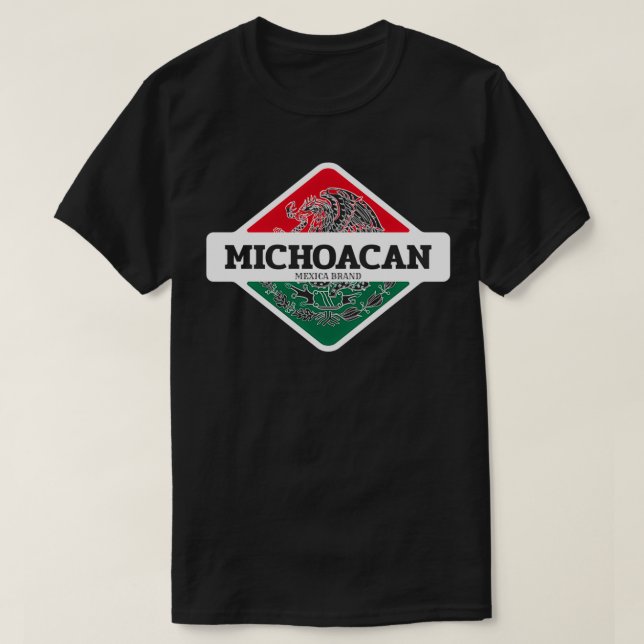De Michoacan Meico Coat of Arms Pullover  (Design Front)