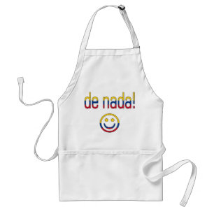 De Nada! Colombia Flag Colours Standard Apron