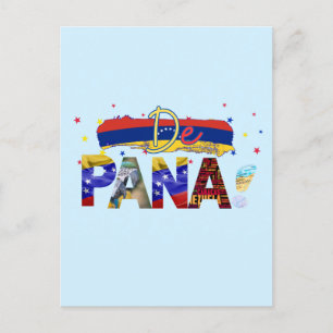 De Pana Venezuela Slang Venezuelan Culture Lovers Postcard