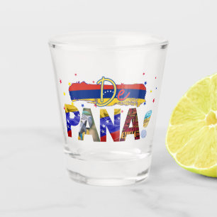 De Pana Venezuela Slang Venezuelan Culture Lovers Shot Glass