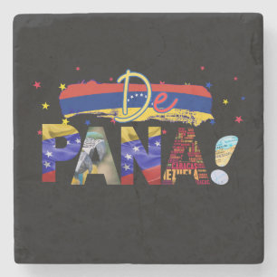 De Pana Venezuela Slang Venezuelan Culture Lovers Stone Coaster