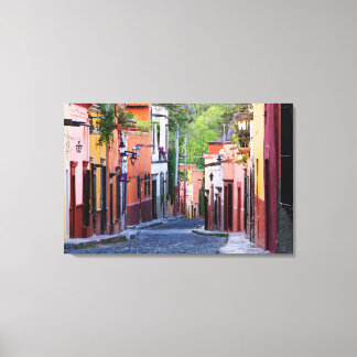 De Sollano Street, San Miguel De Allende Canvas Print