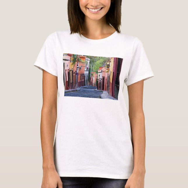 De Sollano Street, San Miguel De Allende T-Shirt (Front)