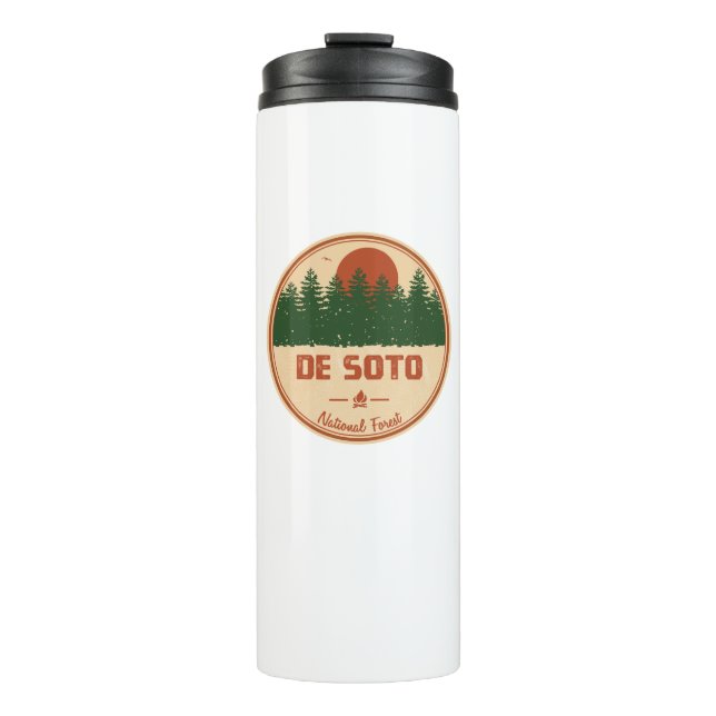 De Soto National Forest Thermal Tumbler (Front)