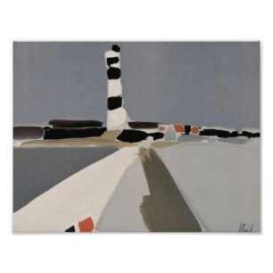 de stael le phare, 1953, Nicolas de Staël Photo Print