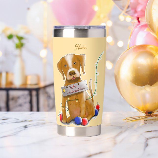DE Tasse Hund Insulated Tumbler (Bachelor Party (Rotated))