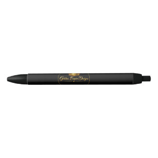 De Tinta Negra Bolígrafo personalizado Black Ink Pen