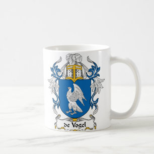 de Vogel Family Crest Coffee Mug