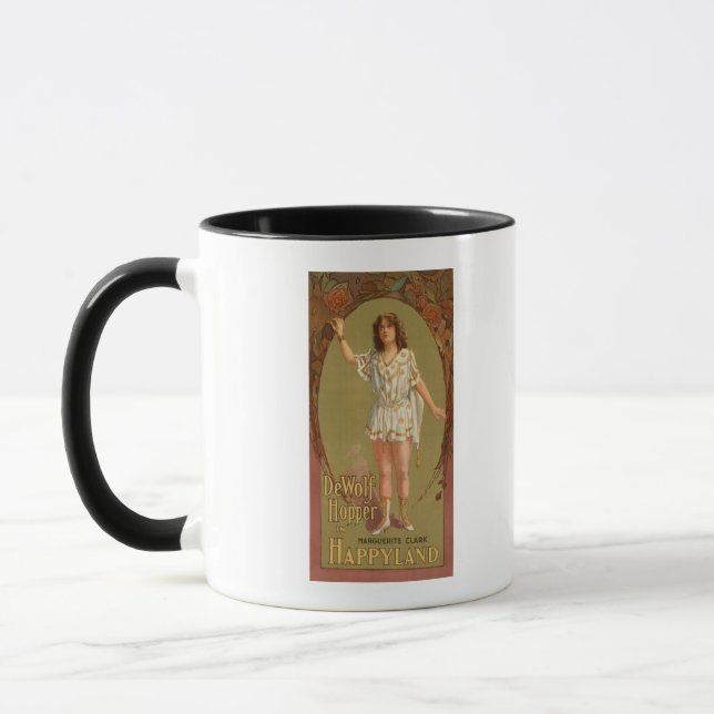 De Wolf Hopper in Happyland Theatre Poster Mug (Left)