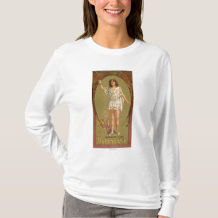 De Wolf Hopper in Happyland Theatre Poster T-Shirt