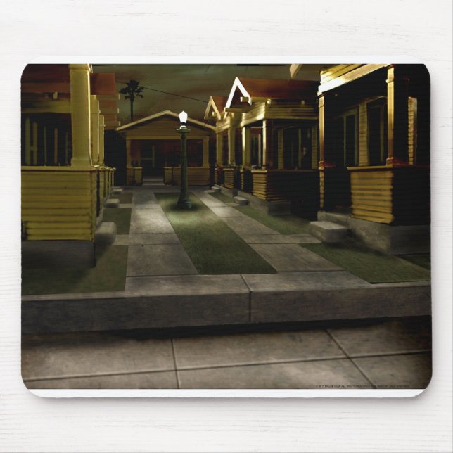 DEA01 Bungalows.tif Mouse Mat (Front)