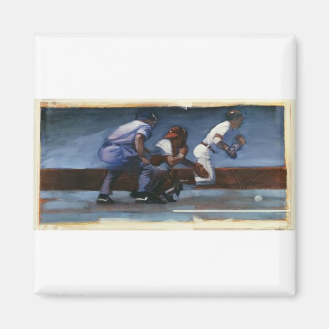 DEA23 Baseball 2.tif Magnet (Front)