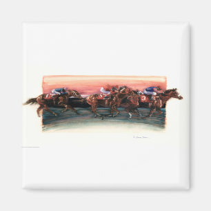 DEA25 Horse Race.tif Magnet