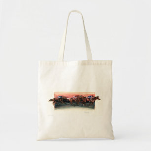 DEA25 Horse Race.tif Tote Bag