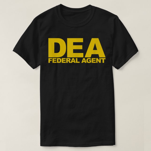 DEA Federal Agent T-Shirt (Design Front)
