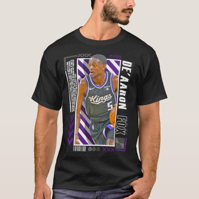De'Aaron Fox Paper Version T-Shirt (Front)