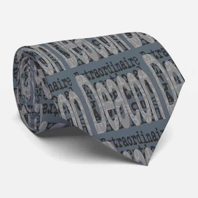 Deacon Extraordinaire Tie (Rolled)