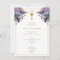 Deacon Priest Ordination Reception Invitation