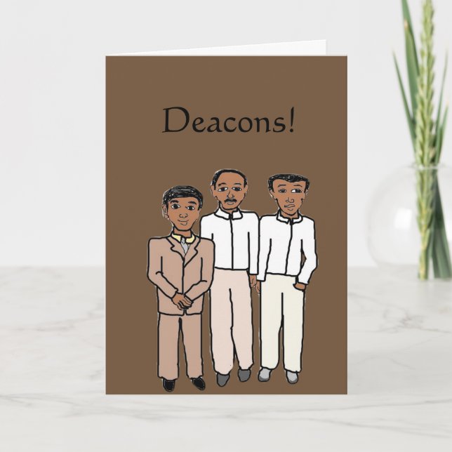 Deacons Card (Front)