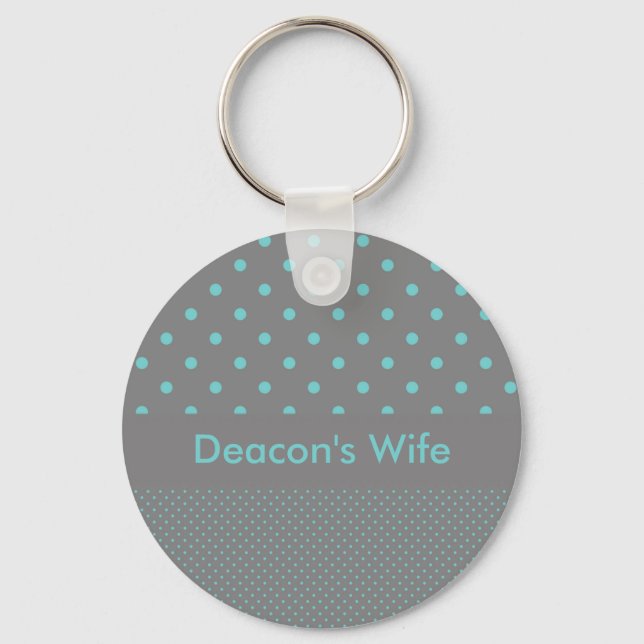 Deacon's Wife Key Ring (Front)