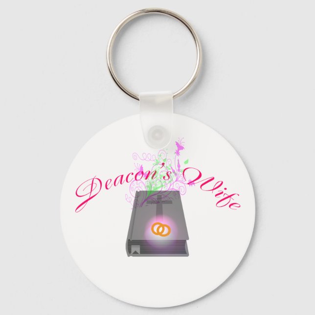 DEACON'S WIFE LT KEY RING (Front)